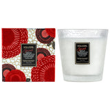 Voluspa Spiced Goji Tarocco Orange Boxed 2W Glass Candle
