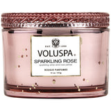 Voluspa Boxed Sparkling Rose -Corta Maison Candle With Lid