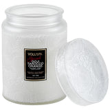 Voluspa Spiced Goji Tarocco Orange Large Jar W/ Glass Lid