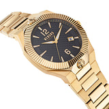 Versus Echo Park Men Black And Silver Watch