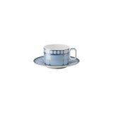 Versace Signum Azure Cup And Saucer, Size 0.26L