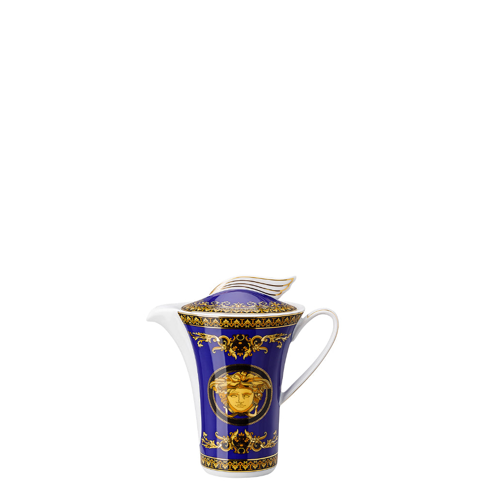 Versace Ikarus Medusa Blue Creamer | Dinnerware Versace Ikarus Medusa Blue Creamer | Dinnerware