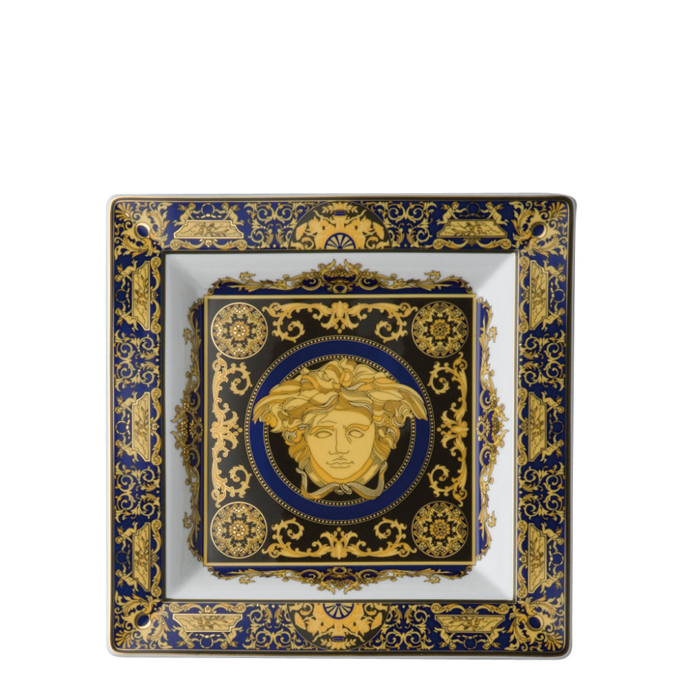 Versace Medusa Blue Dish | Dinnerware Versace Medusa Blue Dish | Dinnerware