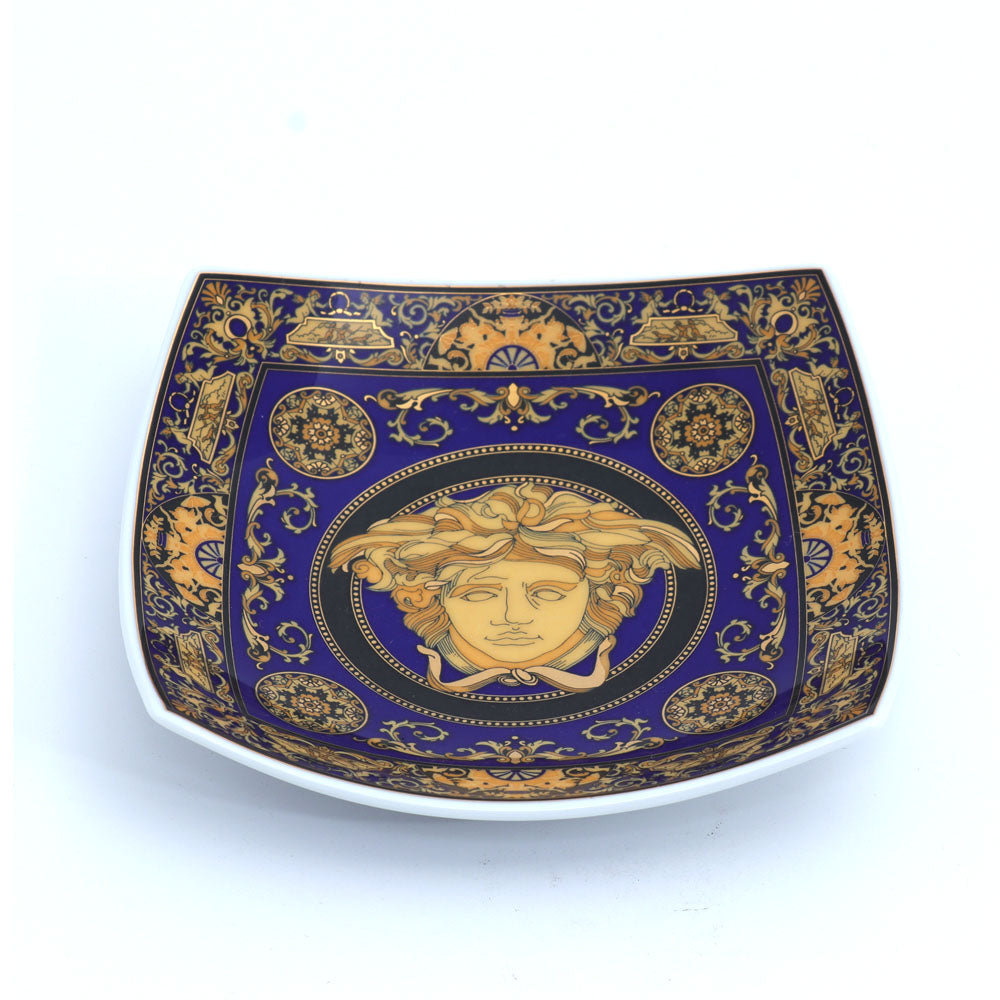 Versace Medusa Blue Geschenk serie Dish | Dinnerware Versace Medusa Blue Geschenk serie Dish | Dinnerware