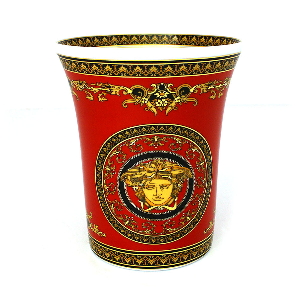 Versace Medusa Red Vase - 18 cm | Home and Furniture Home | Home Décor