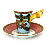 Versace Ikarus Le Jardin De Versace 6 Cups And Saucers 2 Tall
