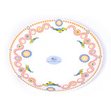 Hutschenreuther Plate 22 CmÂ  Lots Of Dots Orange DotsÂ  Circle
