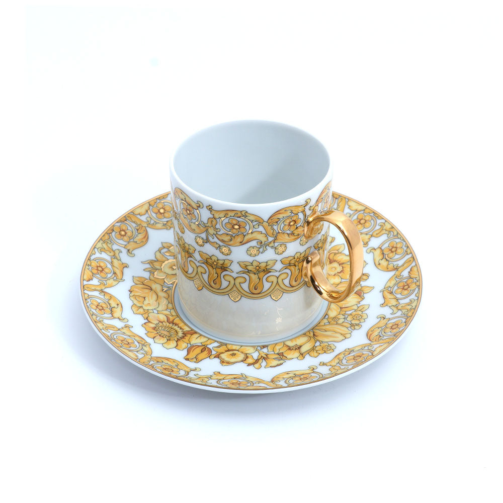 Versace Medusa Rhapsody Cup and Saucer | Drinkware Versace Medusa Rhapsody Cup and Saucer | Drinkware