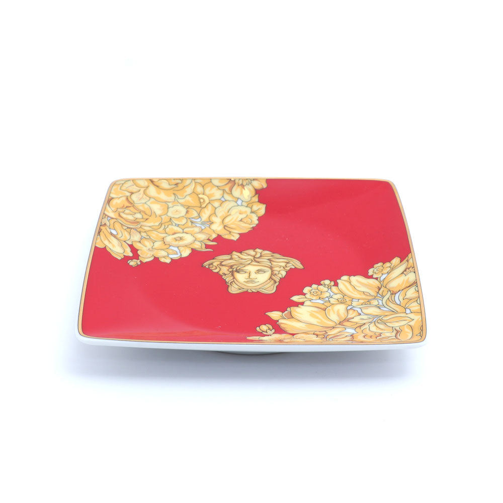 Versace Medusa Rhapsody Red Bowl Square Flat | Bowl | Home and Furniture Home Table Top Versace Medusa Rhapsody Red Bowl Square Flat | Bowl | Home and Furniture Home Table Top