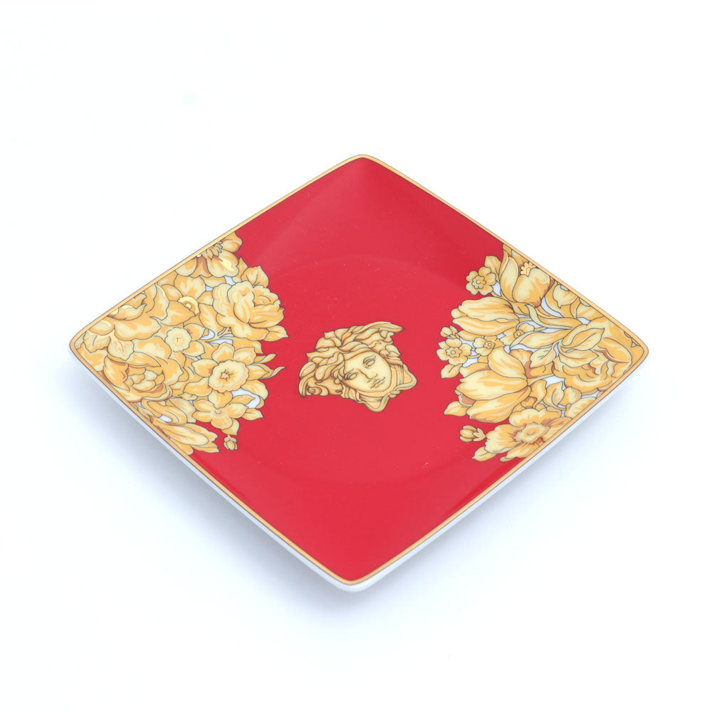 Versace Medusa Rhapsody Red Bowl Square Flat | Bowl | Home and Furniture Home Table Top Versace Medusa Rhapsody Red Bowl Square Flat | Bowl | Home and Furniture Home Table Top