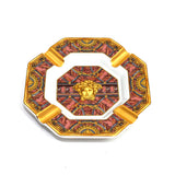 Versace Scala Palazzo Rosa Ashtray Size 14 Cm - Blue Salon