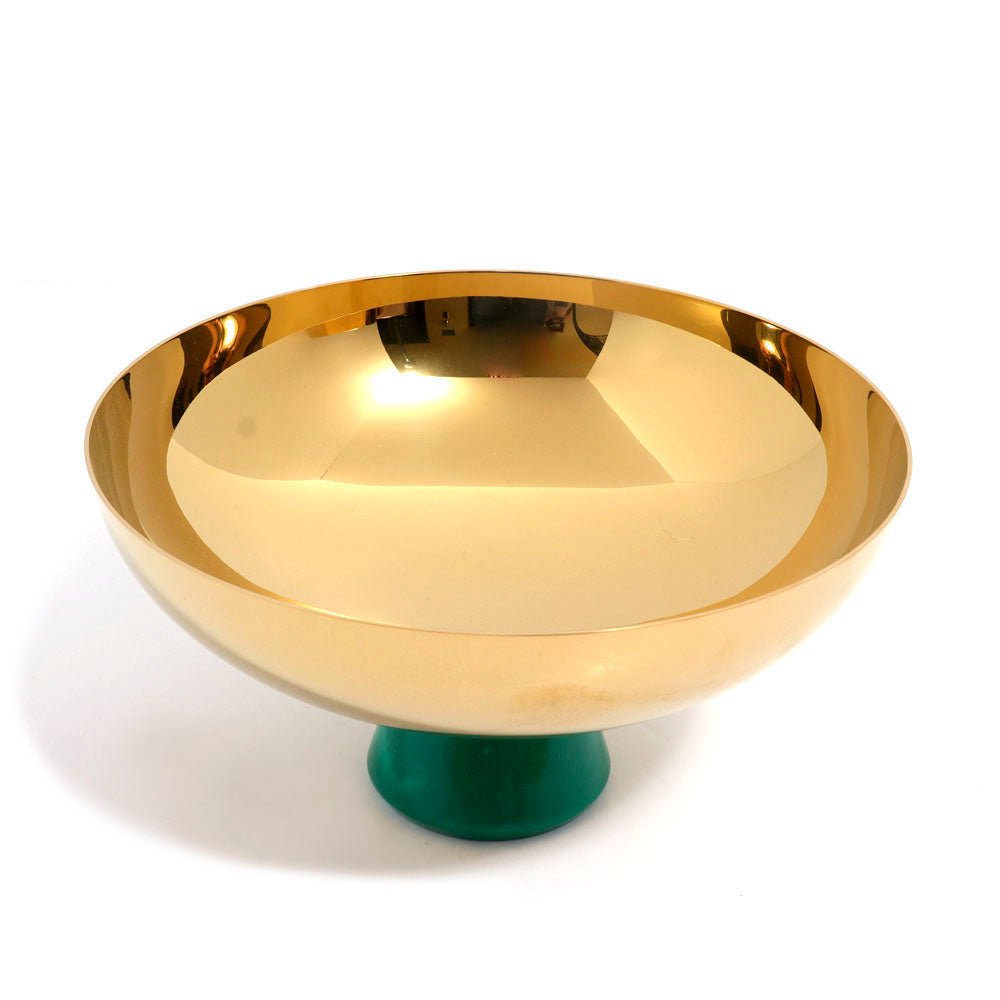 Sambonet Madame old Base Resin Cup w/ Foot Green Malachite | Accessories Sambonet Madame old Base Resin Cup w/ Foot Green Malachite | Accessories
