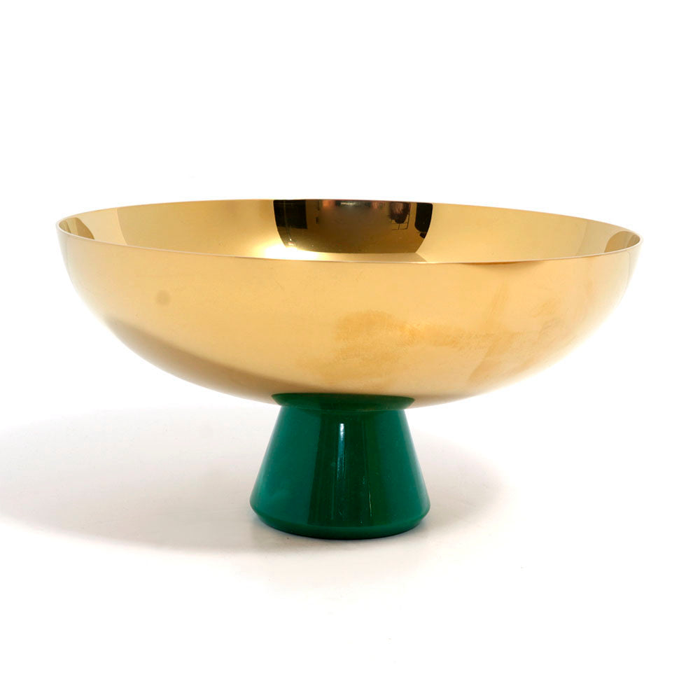 Sambonet Madame old Base Resin Cup w/ Foot Green Malachite | Accessories Sambonet Madame old Base Resin Cup w/ Foot Green Malachite | Accessories