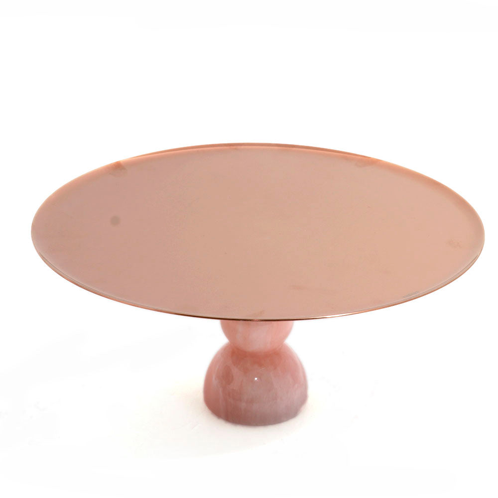Sambonet Madame Rum Base Resin Stand Pink Onyx | Accessories Sambonet Madame Rum Base Resin Stand Pink Onyx | Accessories