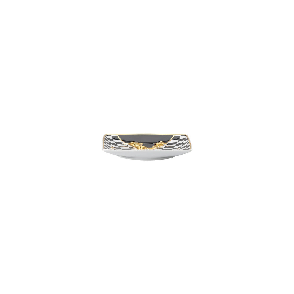 Versace Virtus Bowl Square Flat, Size 12 Cm | Home and Furniture Home Table Top | Plate Versace Virtus Bowl Square Flat, Size 12 Cm | Home and Furniture Home Table Top | Plate