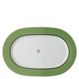 Versace Signum Fern Platter, Size 34 Cm