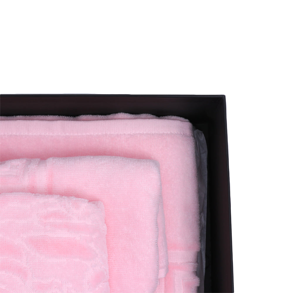 Versace Bath Set Pink | Towel Versace Bath Set Pink | Towel