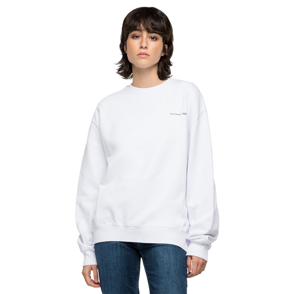 Replay Women's Oversized Cotton Sweatshirt | Clothing | GCC | Women | Women All Clothing | Women Sweatshirt | Womens | Womens Fashion Replay Women's Oversized Cotton Sweatshirt | Clothing | GCC | Women | Women All Clothing | Women Sweatshirt | Womens | Womens Fashion