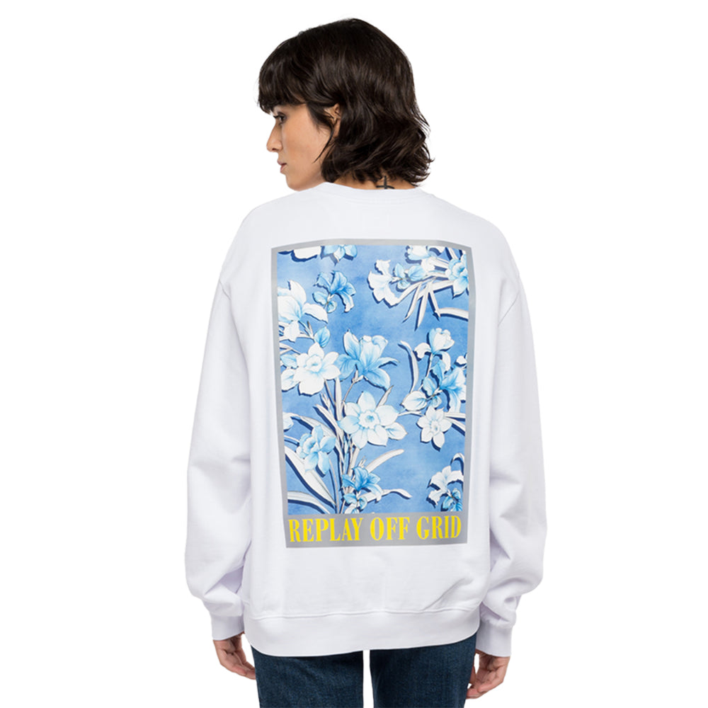 Replay Women's Oversized Cotton Sweatshirt | Clothing | GCC | Women | Women All Clothing | Women Sweatshirt | Womens | Womens Fashion Replay Women's Oversized Cotton Sweatshirt | Clothing | GCC | Women | Women All Clothing | Women Sweatshirt | Womens | Womens Fashion