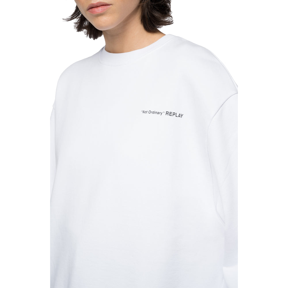 Replay Women's Oversized Cotton Sweatshirt | Clothing | GCC | Women | Women All Clothing | Women Sweatshirt | Womens | Womens Fashion Replay Women's Oversized Cotton Sweatshirt | Clothing | GCC | Women | Women All Clothing | Women Sweatshirt | Womens | Womens Fashion