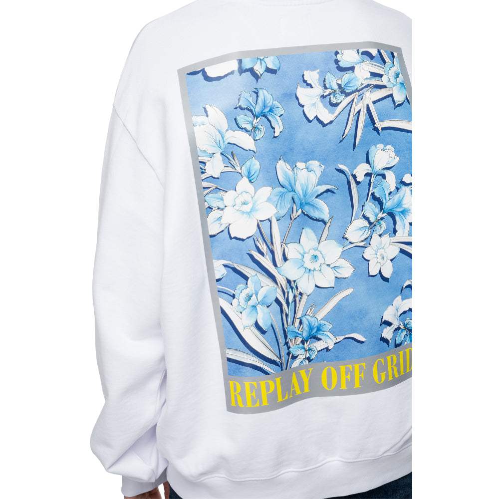 Replay Women's Oversized Cotton Sweatshirt | Clothing | GCC | Women | Women All Clothing | Women Sweatshirt | Womens | Womens Fashion Replay Women's Oversized Cotton Sweatshirt | Clothing | GCC | Women | Women All Clothing | Women Sweatshirt | Womens | Womens Fashion