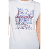 Replay Off Grid T-Shirt With Cap Sleeves