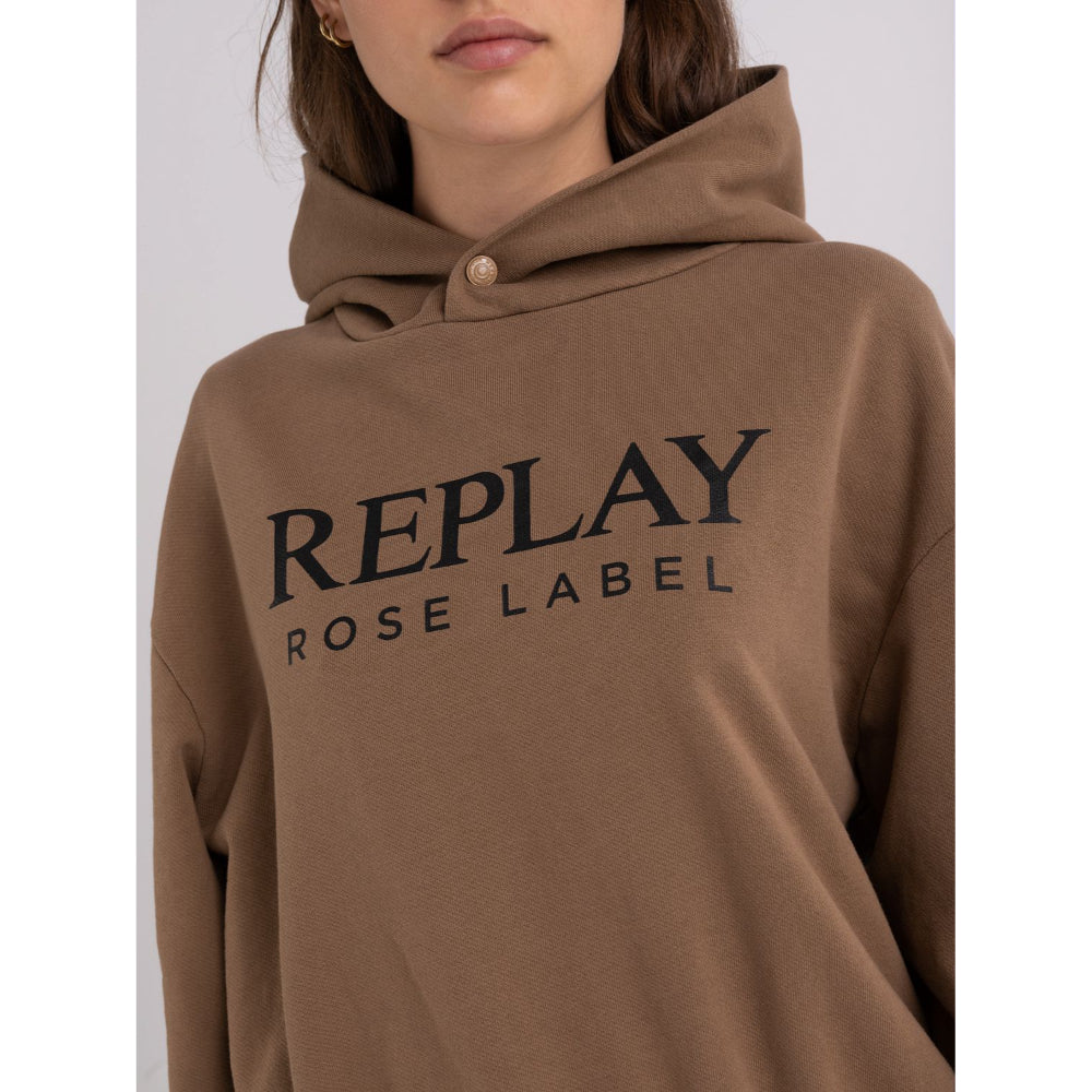 Replay Women's Oversized Sweatshirt With Print