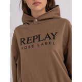 Replay Women's Oversized Sweatshirt With Print