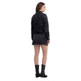 Replay Women's Denim Jacket With Jewel Button