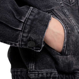 Replay Women's Denim Jacket With Jewel Button