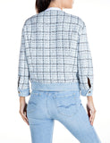 Replay Women's Mix Jacquard Fabric And Comfort Jacket