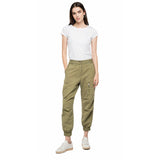 Replay Women's High Waist Tapered Led Pant