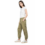 Replay Women's High Waist Tapered Led Pant