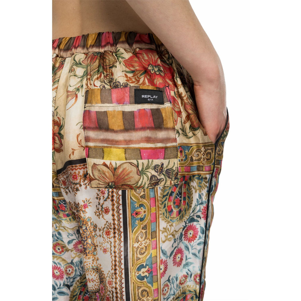 Replay Women's All Over Printed Viscose Satin Pant | Clothing | EID2023 | GCC | Women | Women All Clothing Trousers | Women Pant | Womens | Womens Fashion Replay Women's All Over Printed Viscose Satin Pant | Clothing | EID2023 | GCC | Women | Women All Clothing Trousers | Women Pant | Womens | Womens Fashion