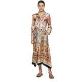 Viscose Dress With Floral Print