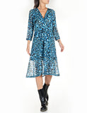 Replay Women's Midi Floral Dress