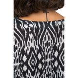 Replay Women's Dress In Jacquard Viscose With Ikat Pattern
