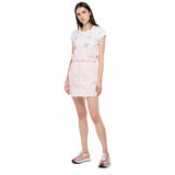 Replay Women's Skirt Bright Pink