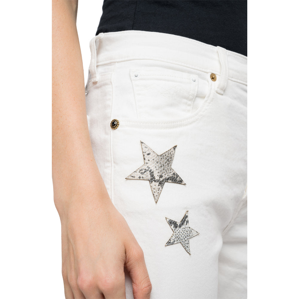 Replay Women's Low Waist Slouchy Fit Jeans