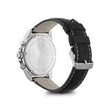 Victorinox Fieldforce Chrono 42 White Dial Black Leather Strap Men's Watch