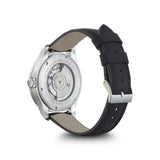 Victorinox Alliance Mechanical 40 Silver/White Dial Black Leather Strap Men's Watch