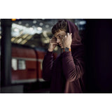 Victorinox Fieldforce Gmt 42 Gun Metal Black Dial Orange Rubber Men's Watch