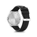 Victorinox Alliance 40 Black Dial Black Leather Strap Men's Watch With Swiss Army Knife Set