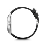 Victorinox Alliance 40 Black Dial Black Leather Strap Men's Watch With Swiss Army Knife Set