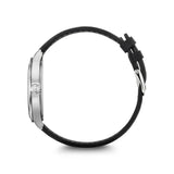 Victorinox Alliance 40 Silver Dial Black Leather Strap Men's Watch