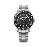 Wenger Seaforce 43 Black Dial Men's Watch