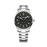 Wenger Attitude 42 Black Dial Men's Watch