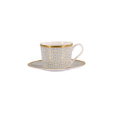 Stechol Gift Box Set of 12 piece Blue Tea Cup & Saucer