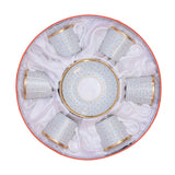 Stechol Gift Box Set of 12 pieces Blue Coffee Cup & Saucer