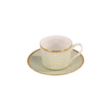 Stechol Gift Box Set of 12 pieces Green Tea Cup & Saucer
